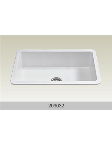 Bosco 209032 Fireclay Apron Series Kitchen Sink 