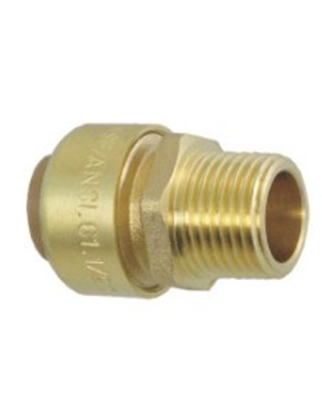 1/2" Push-Fit X Mip Adapter
