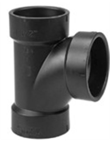 3" X 3" X 2" Abs Sanitary Tee