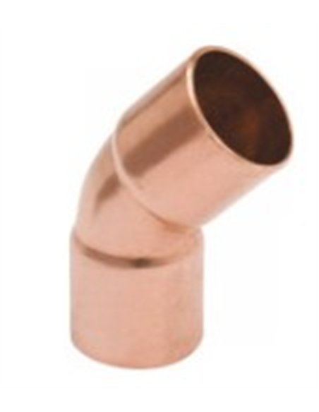 3/4" Copper 45 Elbow