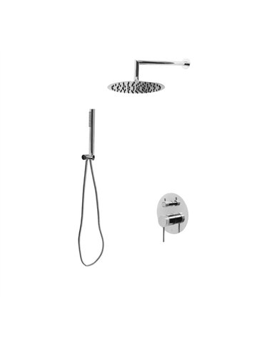 TC-NoHo Kit1 2-Way Pressure Balanced Shower System With rotatable fixed holder.