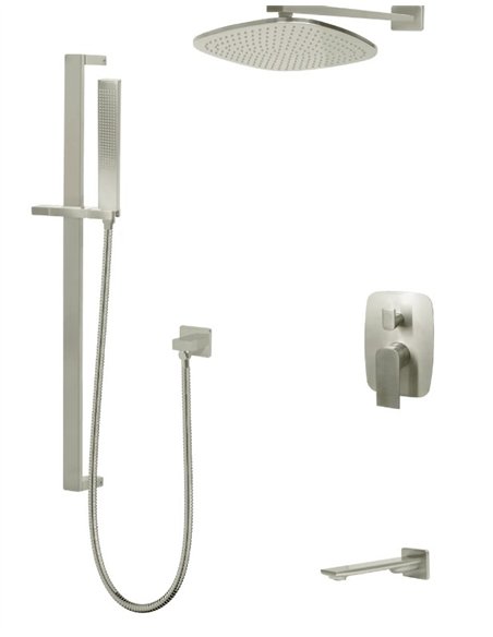 TC-TIMELYSS Kit1 3-Way Pressure Balanced Shower System With spout