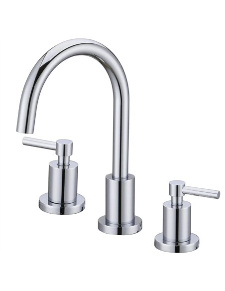 ELEGANTE Three Holes Widespread Bathroom Faucet - F13104