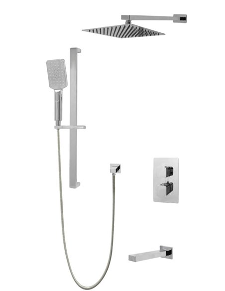 TC-DIAMOND Three Way Thermostatic System with slide bar