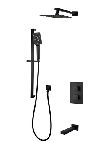 TC-DIAMOND Three Way Thermostatic System with slide bar