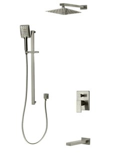 TC-MADISON 3WAY Pressure Balanced Shower System With Slide bar 2