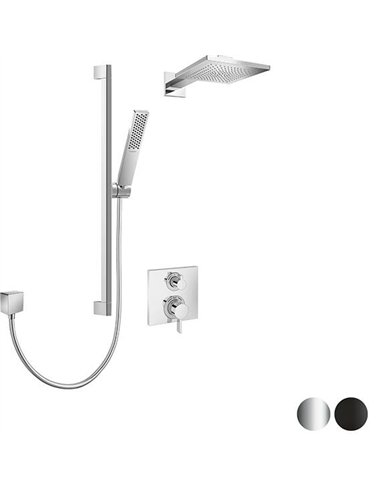 Hansgrohe Thermostatic Shower Kit Square