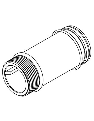 Moen Commercial 4" Sloan-Moen style supply extension nipple