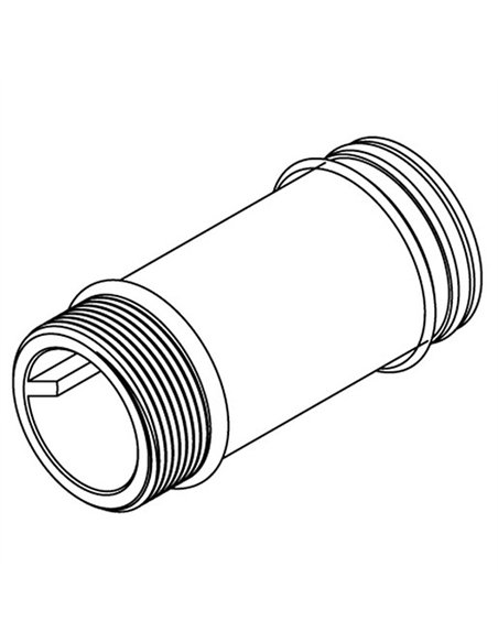 Moen Commercial 4" Sloan-Moen style supply extension nipple