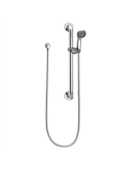 Moen Commercial Chrome/stainless slide bar/grab bar shower