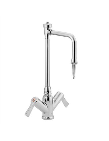 Moen M-DURA Chrome two-handle laboratory faucet
