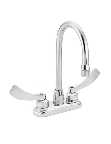 Moen M-DURA Chrome two-handle lavatory faucet
