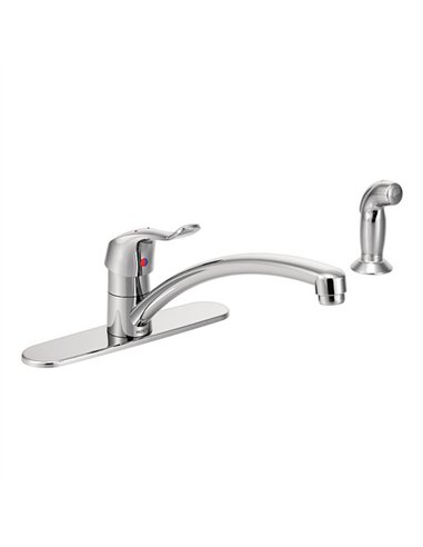 Moen M-DURA Chrome one-handle kitchen faucet