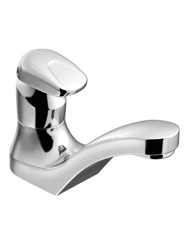 Moen M-PRESS Chrome one-handle metering lavatory faucet