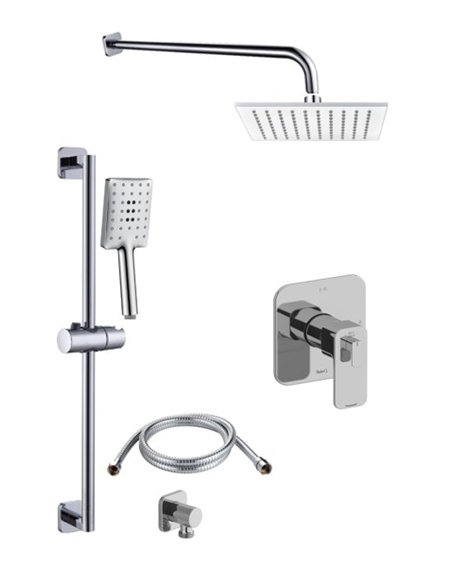 Custom 2-Way Shower Kit With Riobel Equinox Thermostatic trim (Without Rough-In)