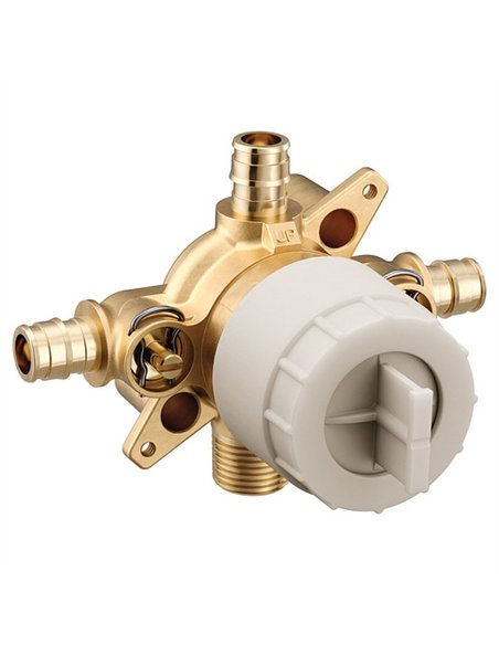MOEN RGHIN M-CORE 4PT COLD PEX/CC W/STPS