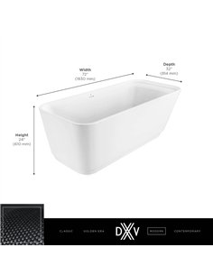 DXV Modulus Freestanding Bathtub  2