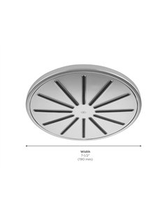 DXV Modulus Round Showerhead