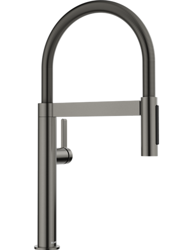 BLANCO CULINA II MINI 1.5 GPM SATIN DARK STEEL 