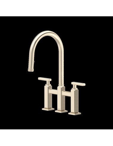 Rohl Apothecary Bridge Pull-Down Kitchen Faucet