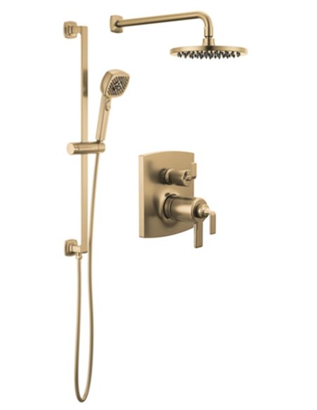 BRIZO ALLARIA KIT223AL 2-WAY THERMOSTATIC SHOWER KIT