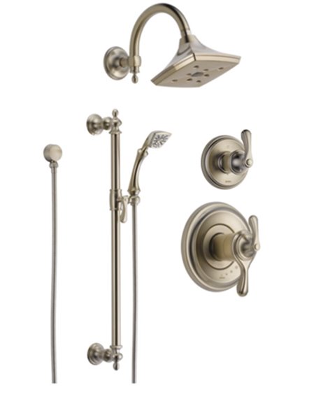 BRIZO CHARLOTTE KIT224CH 2-WAY THERMOSTATIC SHOWER KIT