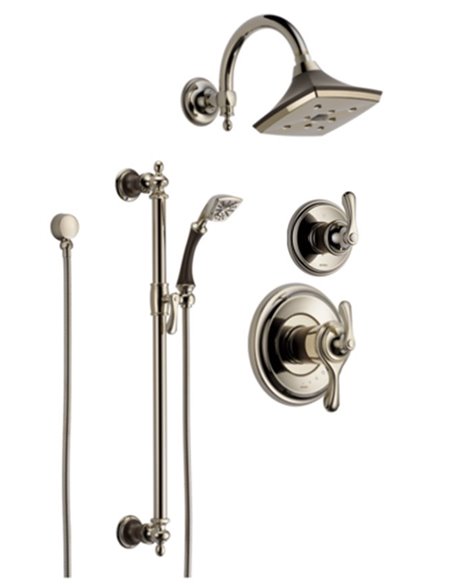 BRIZO CHARLOTTE KIT224CH 2-WAY THERMOSTATIC SHOWER KIT