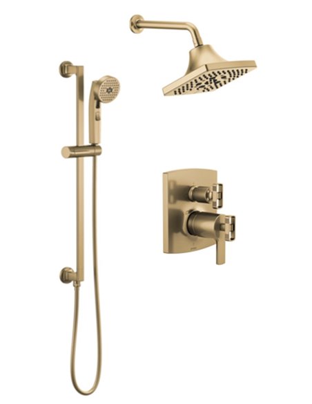 BRIZO KINTSU KIT223KN 2-WAY THERMOSTATIC SHOWER KIT