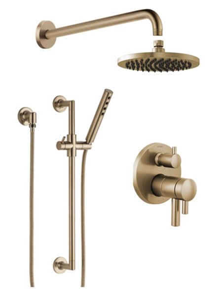 BRIZO ODIN KIT223ON 2-WAY THERMOSTATIC SHOWER KIT