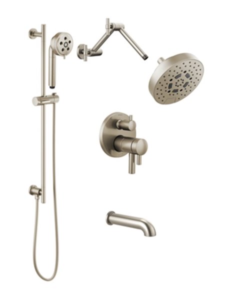 BRIZO ESSENTIAL KIT334ES 3-WAY THERMOSTATIC SHOWER KIT
