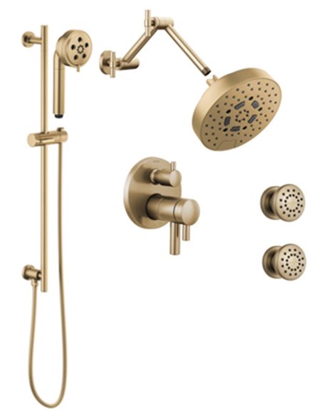 BRIZO ESSENTIAL KIT335ES 3-WAY THERMOSTATIC SHOWER KIT