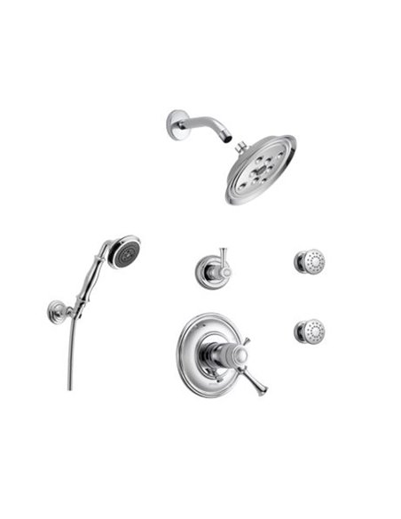 BRIZO BALIZA KIT336BZ 3-WAY THERMOSTATIC SHOWER KIT