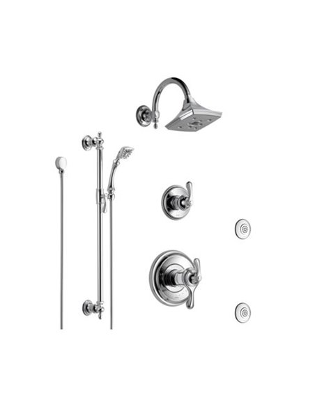 BRIZO CHARLOTTE KIT336CH 3-WAY THERMOSTATIC SHOWER KIT