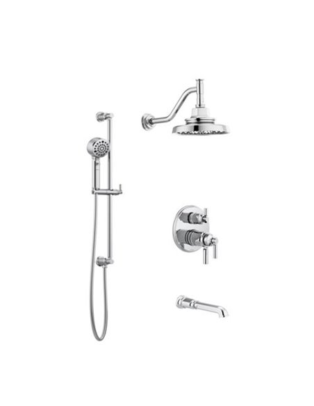 BRIZO INVARI KIT334IN 3-WAY THERMOSTATIC SHOWER KIT
