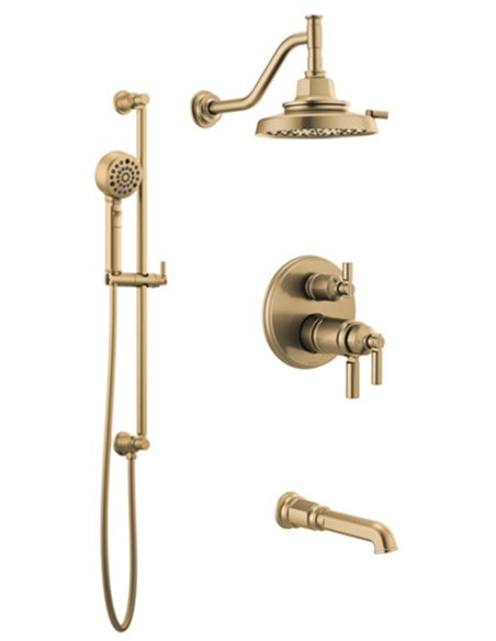BRIZO INVARI KIT334IN 3-WAY THERMOSTATIC SHOWER KIT