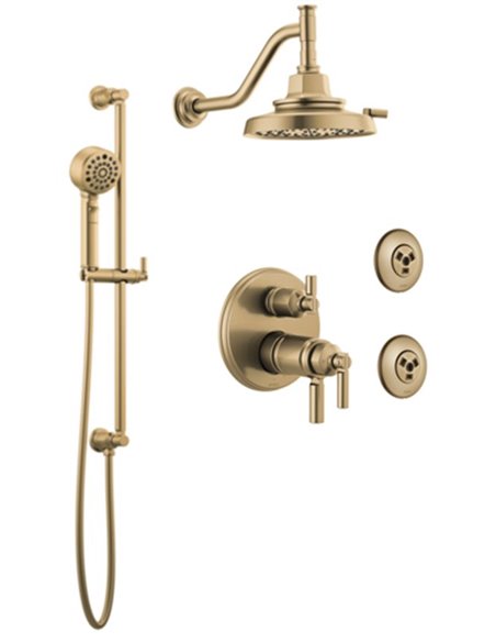 BRIZO INVARI KIT335IN 3-WAY THERMOSTATIC SHOWER KIT