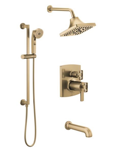 BRIZO KINTSU KIT334KN 3-WAY THERMOSTATIC SHOWER KIT