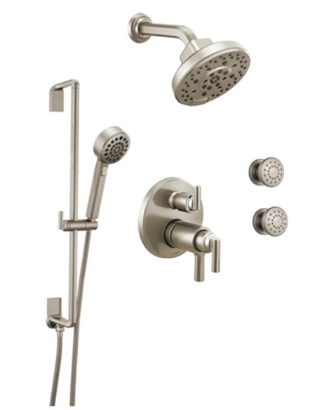 BRIZO LEVOIR KIT335LV 3-WAY THERMOSTATIC SHOWER KIT