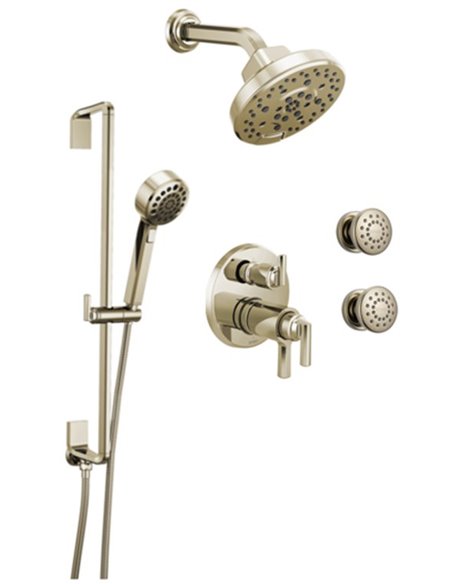 BRIZO LEVOIR KIT335LV 3-WAY THERMOSTATIC SHOWER KIT