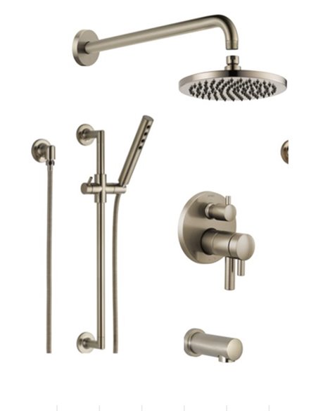 BRIZO ODIN KIT334ON 3-WAY THERMOSTATIC SHOWER KIT
