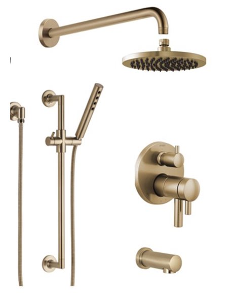 BRIZO ODIN KIT334ON 3-WAY THERMOSTATIC SHOWER KIT
