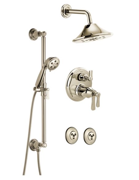 BRIZO ROOK KIT335RK 3-WAY THERMOSTATIC SHOWER KIT