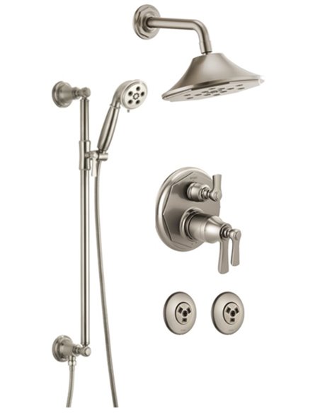 BRIZO ROOK KIT335RK 3-WAY THERMOSTATIC SHOWER KIT
