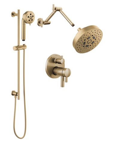 Brizo KIT223ES Essential 2-Way Thermostatic Shower Kit