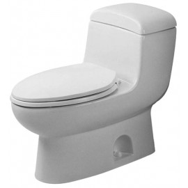 Duravit 0157010092 One-Piece toilet Metro white w.mech. siphon jet elong. HETGB US