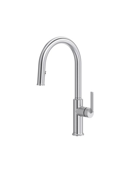 Riobel Authentica AU201 Pull-Down Kitchen Faucet with C-Spout