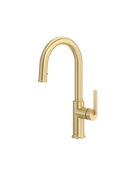 Riobel Authentica AU101 Pull-Down Kitchen Faucet with Single Spray
