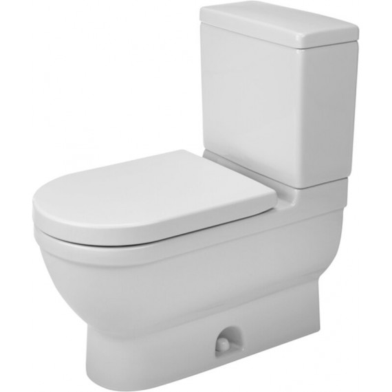 Duravit 2125010000 Starck 3 Two-Piece Toilet Bowl