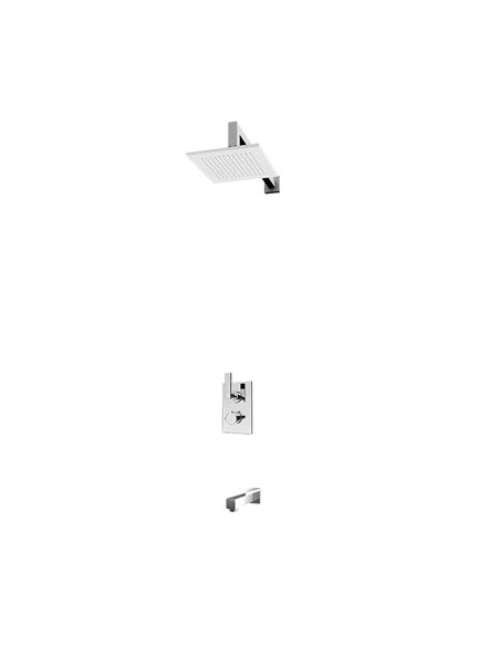 Rubi Quatro 1/2" Thermostatic Shower Set 2 Way Diverter XVTR69S