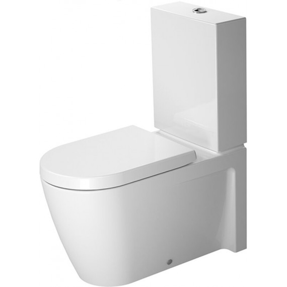 Duravit 21290900921 Bowl only for Toilet close-coupled 72 cm Starck 2 white vario outl. washd. US WGL